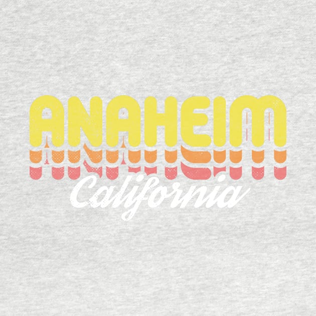 Retro Anaheim California by rojakdesigns